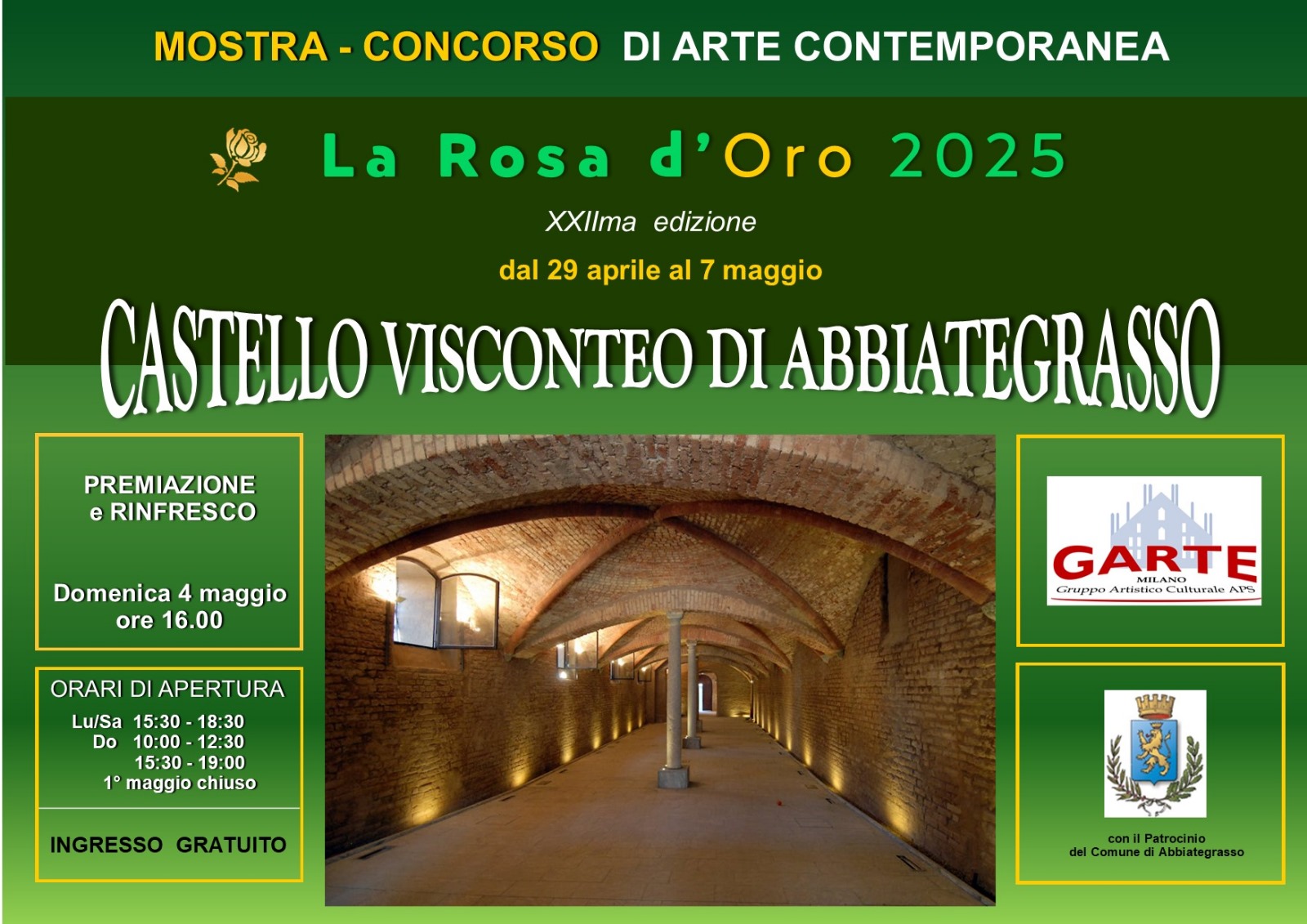 La rosa d’oro 2025